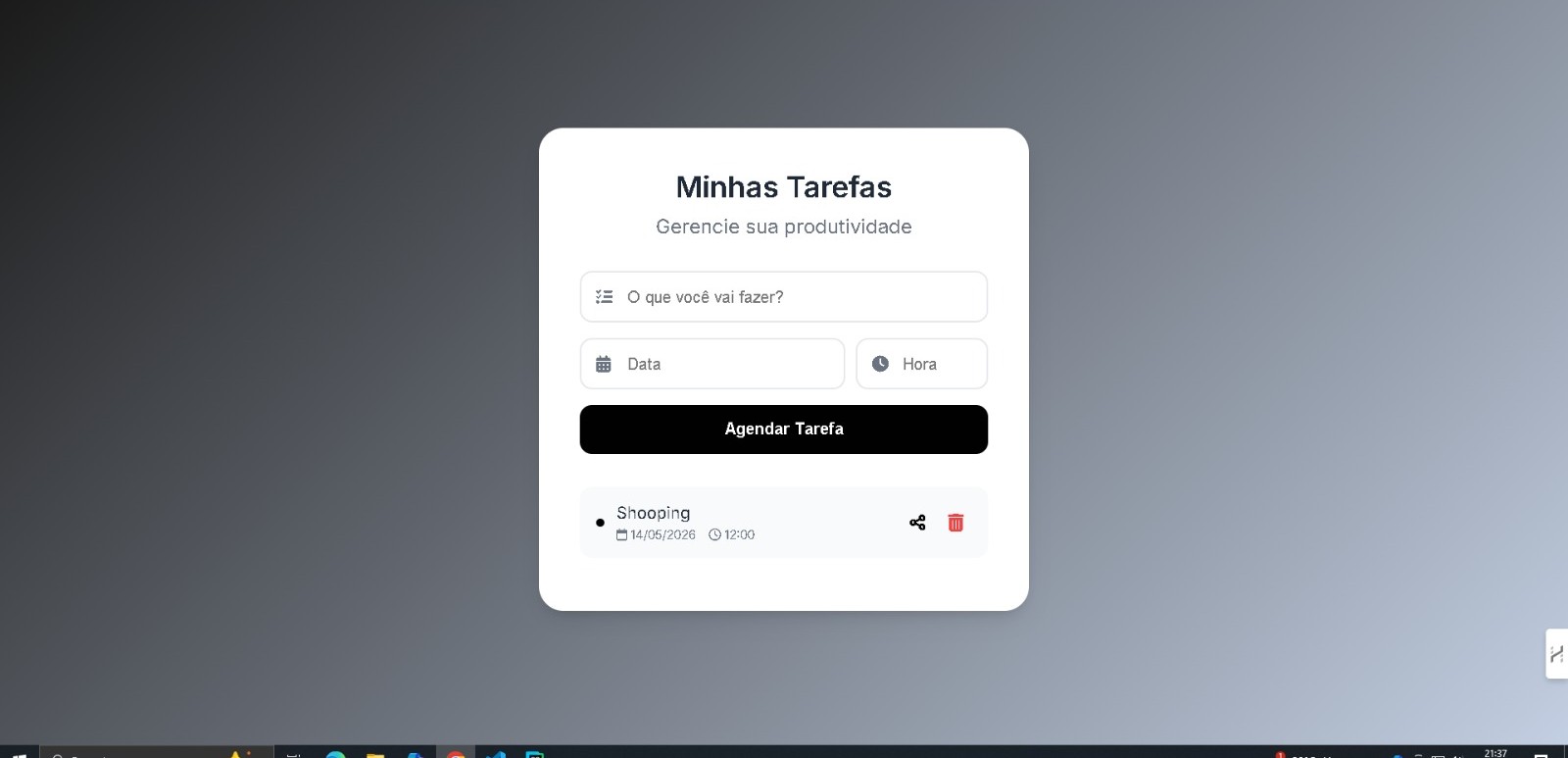 Lista de Tarefas